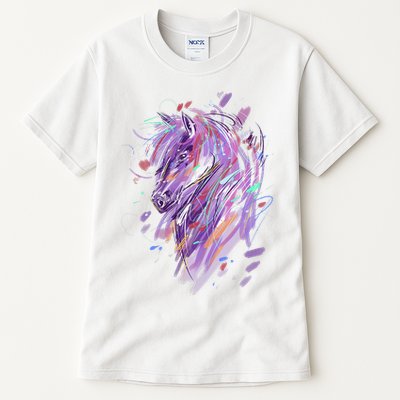 Horse  Horseback Riding Horse Lover Tall T-Shirt