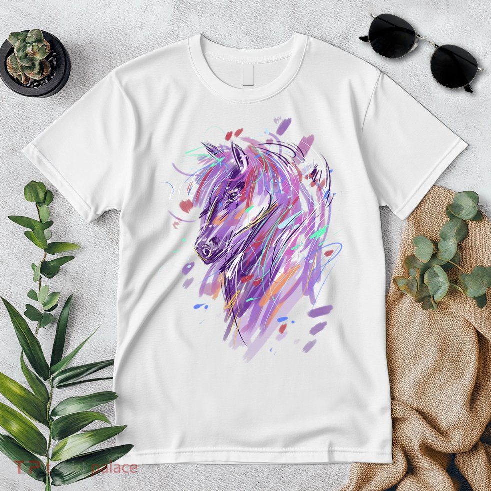 Horse  Horseback Riding Horse Lover Premium T-Shirt
