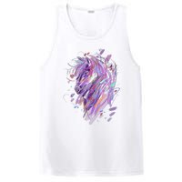 Horse  Horseback Riding Horse Lover PosiCharge Competitor Tank