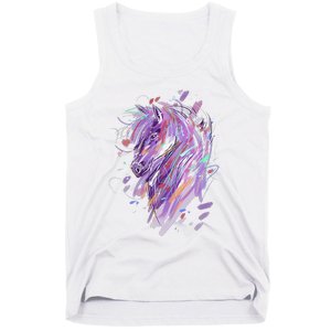 Horse  Horseback Riding Horse Lover Tank Top