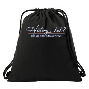 History Huh Red White And Royal Blue LGBT Pride Drawstring Bag