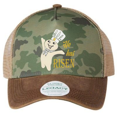 He Has Risen Doughboy Pillsbury Costume Legacy Tie Dye Trucker Hat
