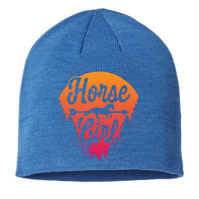 Horse Horseback Riding Gift Sustainable Beanie