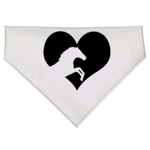 Horse Horseback Riding Meaningful Gift USA-Made Doggie Bandana