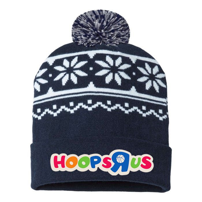 Hooper Hoops R Us Funny Basketball USA-Made Snowflake Beanie