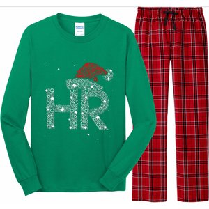 Hr Human Resource Jobs Funny Christmas Gift Long Sleeve Pajama Set