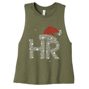 Hr Human Resource Jobs Funny Christmas Gift Women's Racerback Cropped Tank