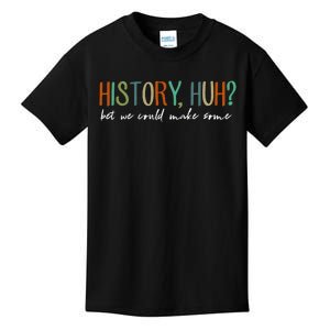 History Huh? Red White And Royal Blue Kids T-Shirt