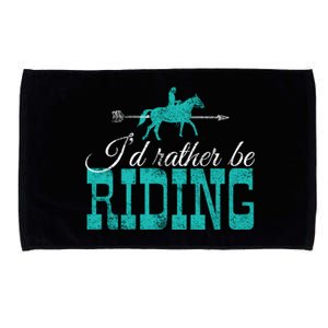 Horse Horseback Riding Gift Microfiber Hand Towel