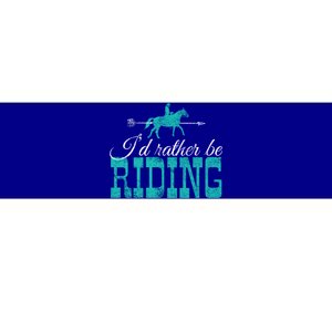 Horse Horseback Riding Gift Bumper Sticker