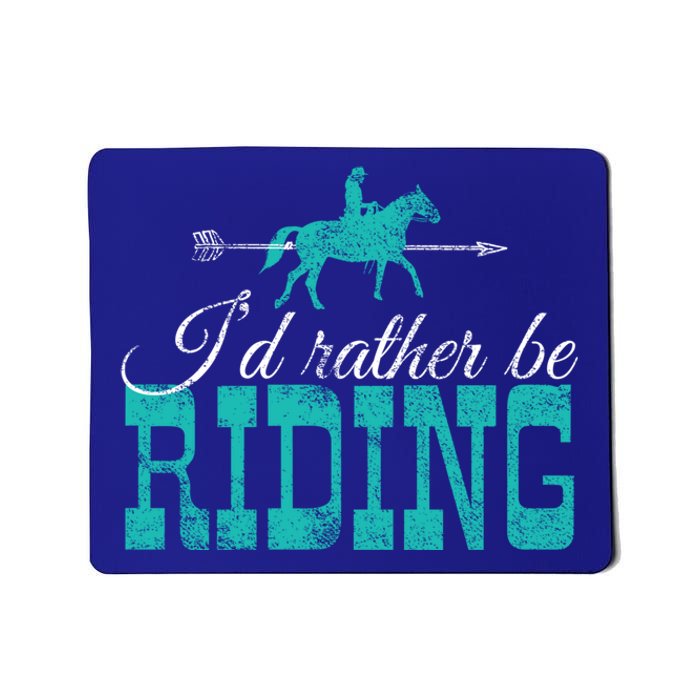 Horse Horseback Riding Gift Mousepad