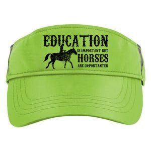 Horse Horseback Riding Cute Gift Adult Drive Performance Visor