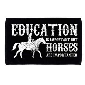 Horse Horseback Riding Cute Gift Microfiber Hand Towel