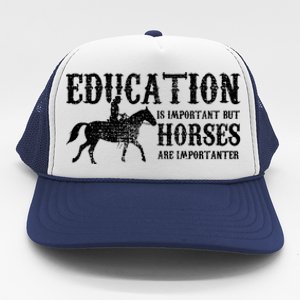 Horse Horseback Riding Cute Gift Trucker Hat