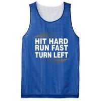 Hit Hard Run Fast Turn Left Players Cool Gift Mesh Reversible Basketball Jersey Tank