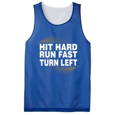 Hit Hard Run Fast Turn Left Players Cool Gift Mesh Reversible Basketball Jersey Tank