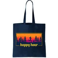 Happy Hour Running Woman Running Runner Tote Bag