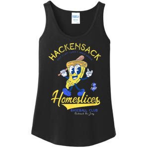 Hackensack Homeslices Retro Minor League Baseball Team Ladies Essential Tank