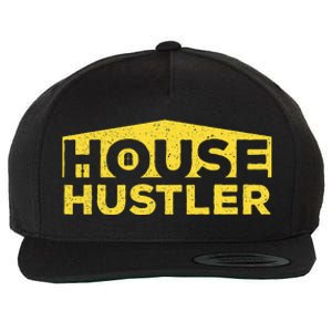 House Hustler Real Estate Agent Broker Investor Wool Snapback Cap