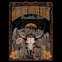 Hillbilly Hippie Right Down To The Bone Bullskull Country Cooling Performance Crew T-Shirt