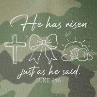 He Has Risen Just As He Said Luke 246 Easter Christian Legacy Tie Dye Trucker Hat
