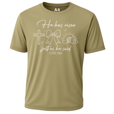 He Has Risen Just As He Said Luke 246 Easter Christian Performance Shirt