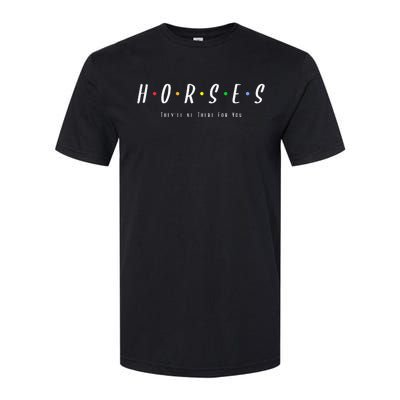 Horses Horseback Riding Equestrians Softstyle® CVC T-Shirt