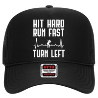 Hit Hard Run Fast Turn Left Baseball Player Technique Cute Gift Hat