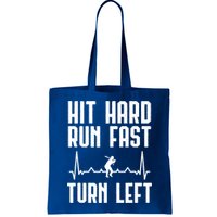 Hit Hard Run Fast Turn Left Baseball Player Technique Cute Gift Bag