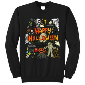 Happy Halloween Scary Retro Sweatshirt