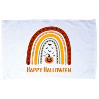 Happy Halloween Spooky Rainbow Microfiber Hand Towel