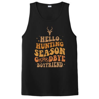 Hello Hunting Season Goodbye Boyfriend PosiCharge Competitor Tank