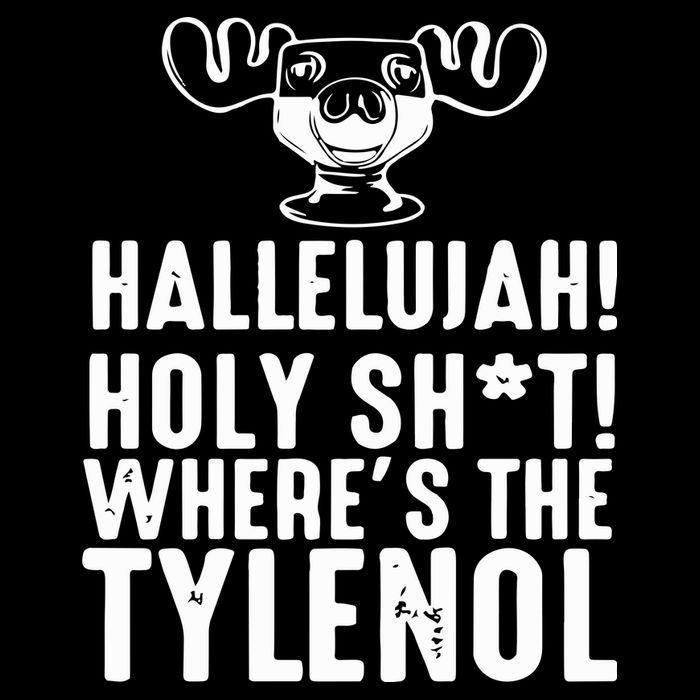 Hallelujah Holy Shit Wheres The Tylenol Flexfit Unipanel Trucker Cap
