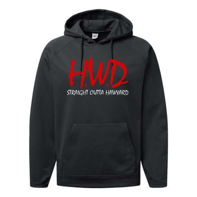 Hayward HWD Straight Outta Hayward Hayward Performance Fleece Hoodie