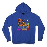 Happy Hallothanksmas Schnauzer Dog Lover Halloween Christmas Gift Tall Hoodie