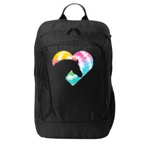 Horse Heart Shaped Animal Lover Horseback Rider City Backpack