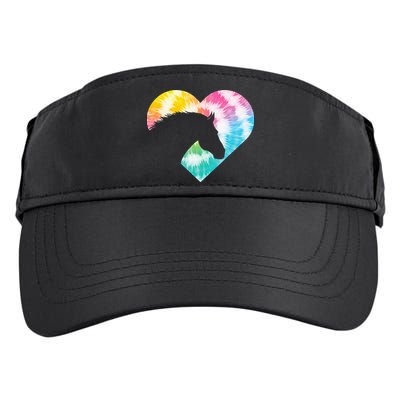 Horse Heart Shaped Animal Lover Horseback Rider Adult Drive Performance Visor