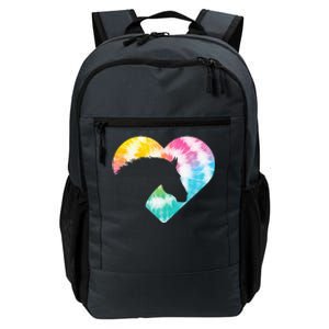 Horse Heart Shaped Animal Lover Horseback Rider Daily Commute Backpack