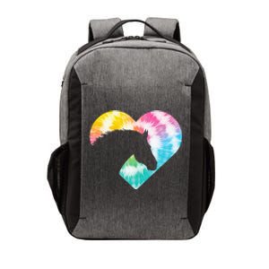 Horse Heart Shaped Animal Lover Horseback Rider Vector Backpack