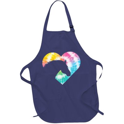 Horse Heart Shaped Animal Lover Horseback Rider Apron