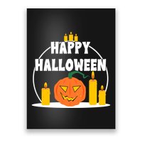 Happy Halloween Spooky Pumpkin Holiday Poster