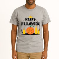 Happy Halloween Spooky Pumpkin Holiday Tall T-Shirt