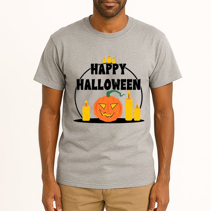 Happy Halloween Spooky Pumpkin Holiday Tall T-Shirt