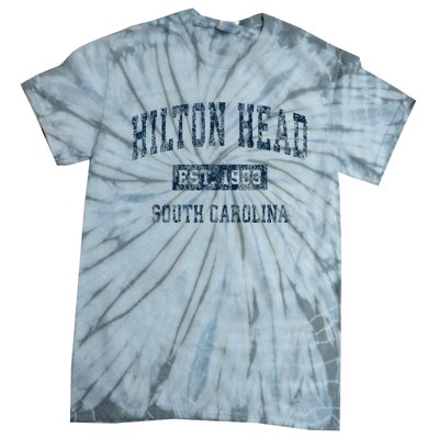 Hilton Head South Carolina Sc Vintage Sports Tie-Dye T-Shirt