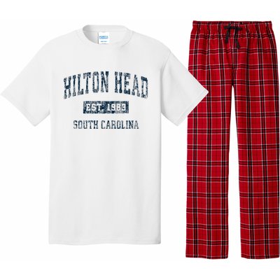 Hilton Head South Carolina Sc Vintage Sports Pajama Set