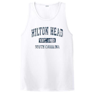 Hilton Head South Carolina Sc Vintage Sports PosiCharge Competitor Tank