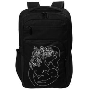 Happy Healthy Strong In August Breastfeeding Awareness Art Meaningful Gift Impact Tech Backpack