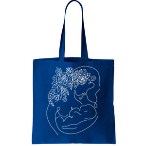 Happy Healthy Strong In August Breastfeeding Awareness Art Meaningful Gift Tote Bag