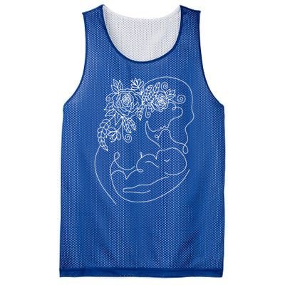 Happy Healthy Strong In August Breastfeeding Awareness Art Meaningful Gift Mesh Reversible Basketball Jersey Tank