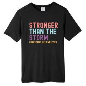 Hurricane Helene Stronger Than The Storm Tall Fusion ChromaSoft Performance T-Shirt